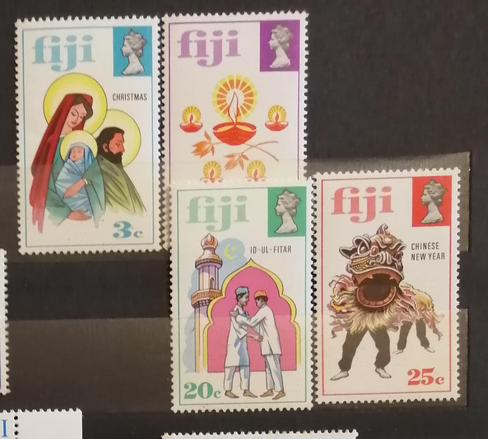 Fidži 1973 - komplet, Vánoce a jiné náboženské svátky