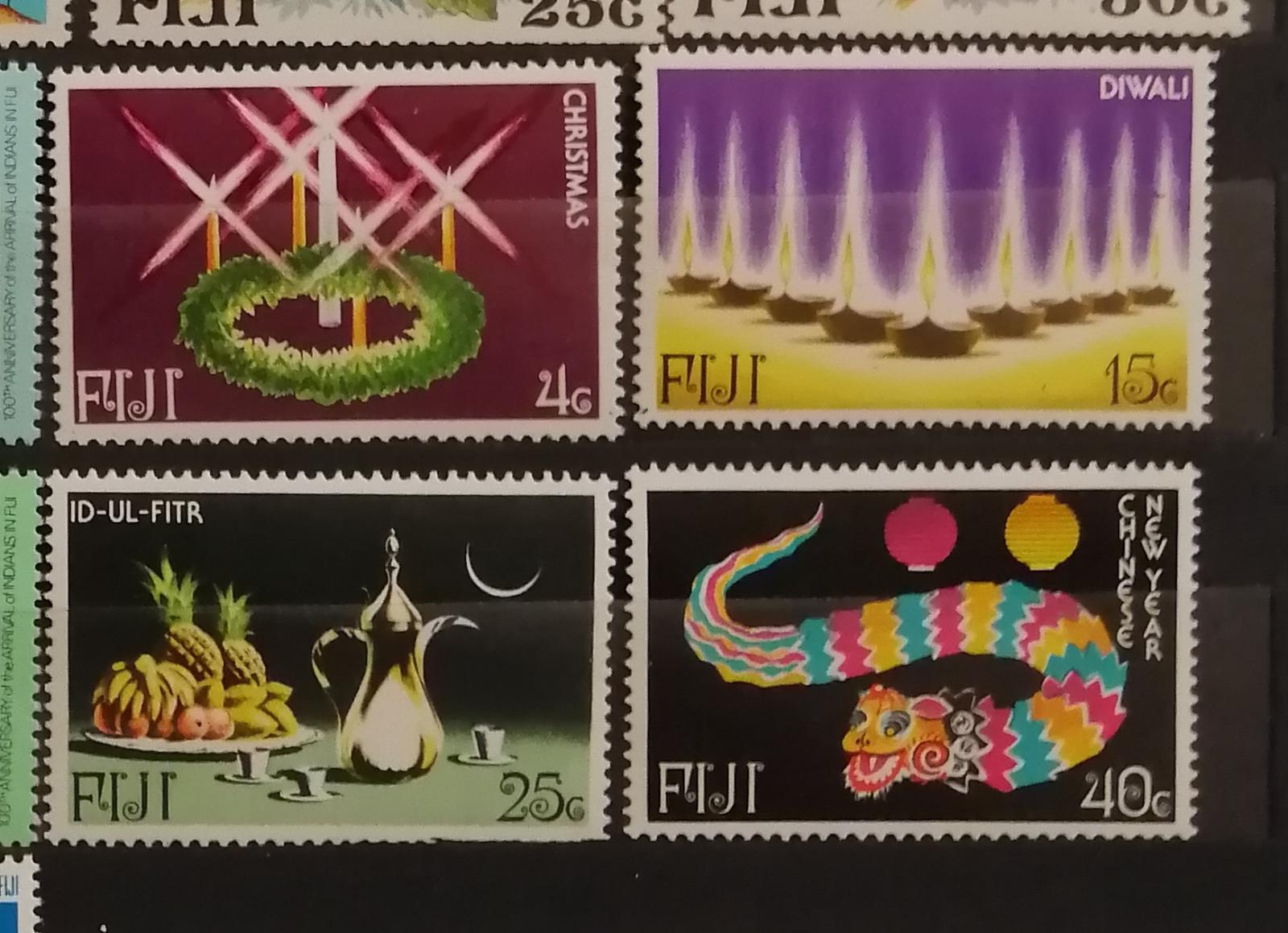 Fidži 1979 - komplet, Vánoce a jiné svátky