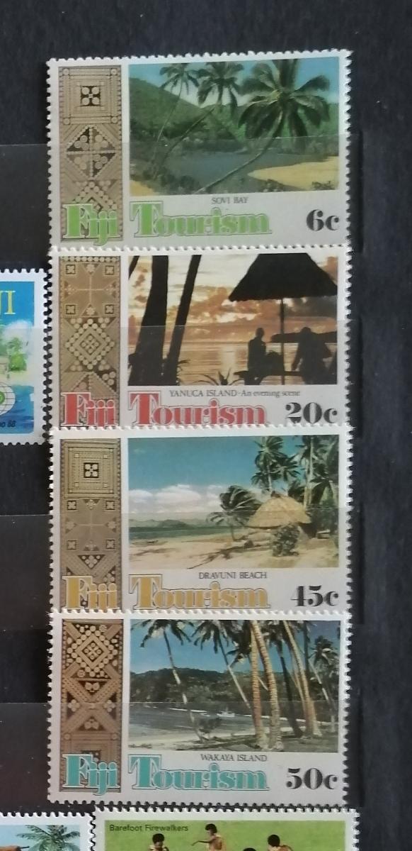 Fidži 1980 - komplet, turismus