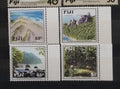 Fidži 1991 - krajní komplet, ochrana přírody, výjevy z ostrova 8£