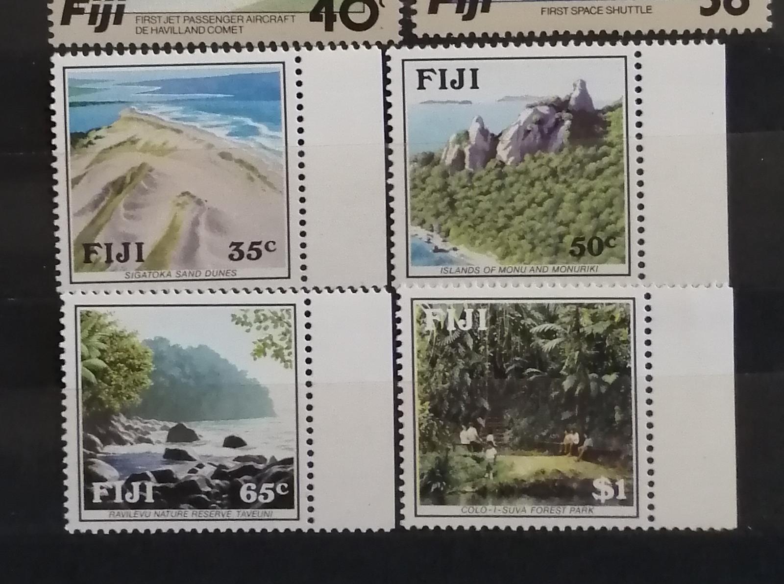 Fidži 1991 - krajní komplet, ochrana přírody, výjevy z ostrova 8£
