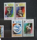 Fidži 1996 - komplet, výstava asijské filatelie, artefakty 6£