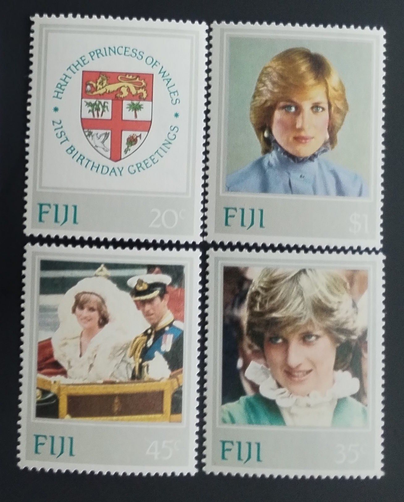 Fidži 1982 Narozeniny princezny Diany
