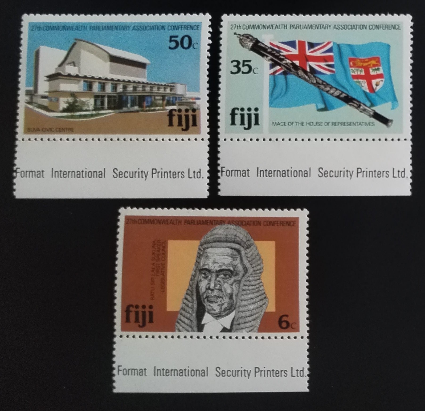 Fidži 1981 Konference Commonwealth, Vlajky