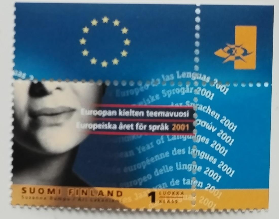 Finsko 2001 1,7€ Evropský rok jazyků