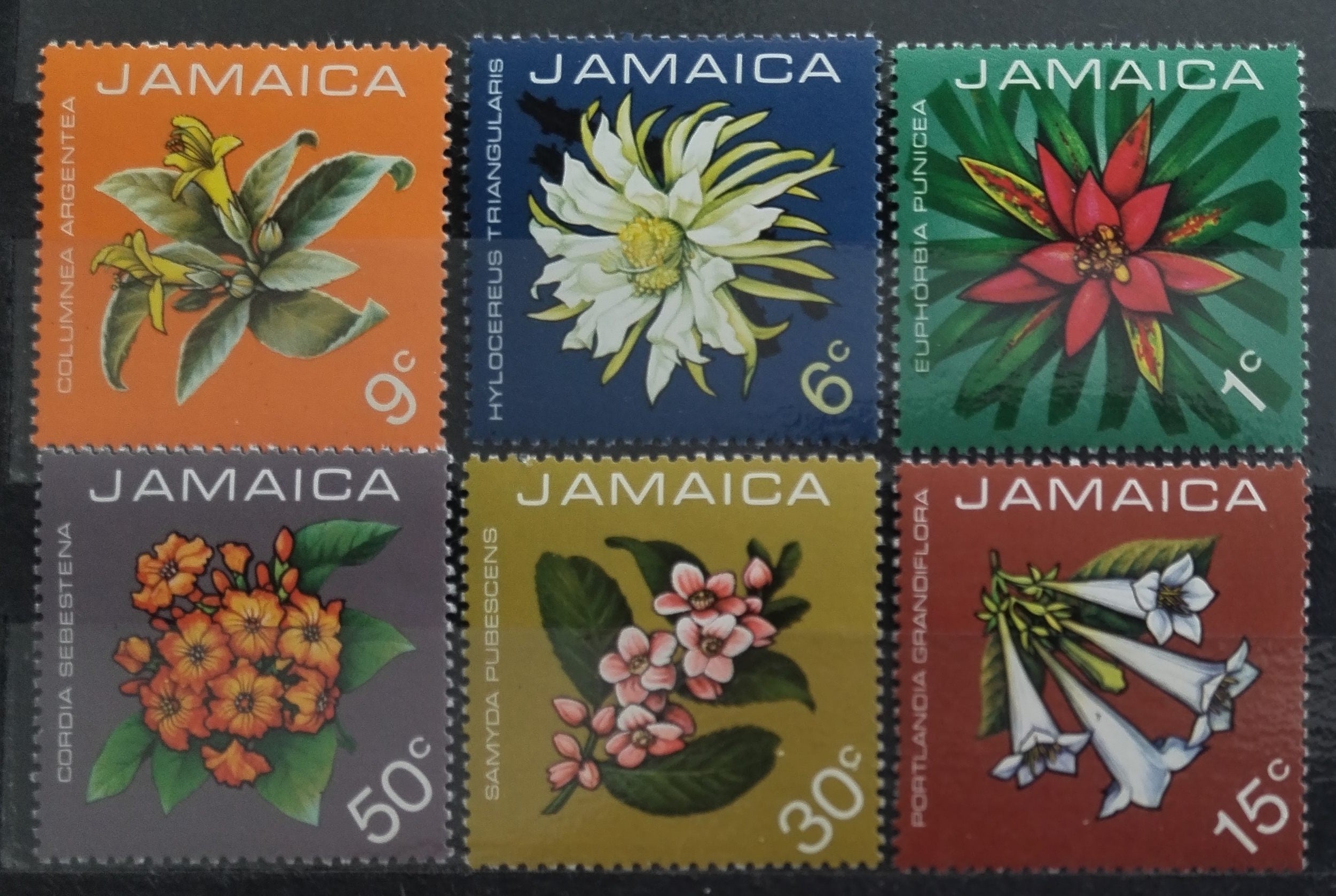 Jamajka 1973 Květiny a flora