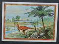 Gambie 1995 Bl.245 9€ Dinosauři, pravěká fauna, Bactrosaurus