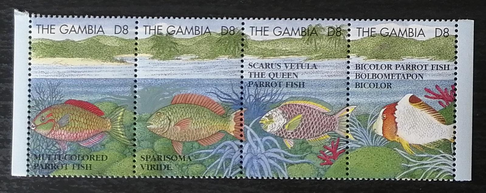 Gambie 1995 Mi.2078-1 13€ Korálové ryby afrických moří