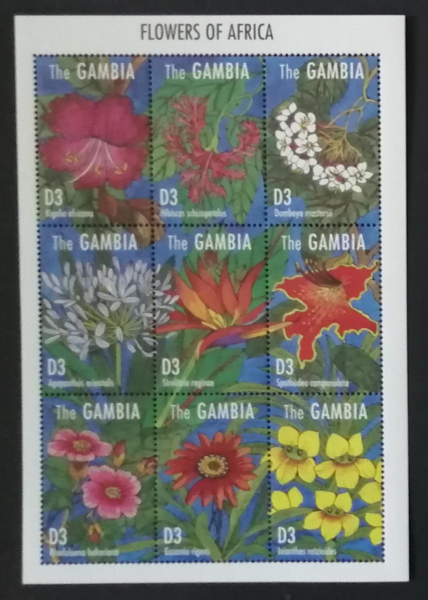 Gambie 1995 Mi.2173-1 8,5€ Africká květena a flora