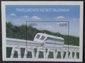 Gambie 2000 Bl.505 6,5€ Vlaky budoucnosti, Maglev
