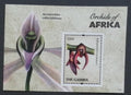 Gambie 2011 Bl.825 6€ Orchideje Afriky, endemická flora a květiny