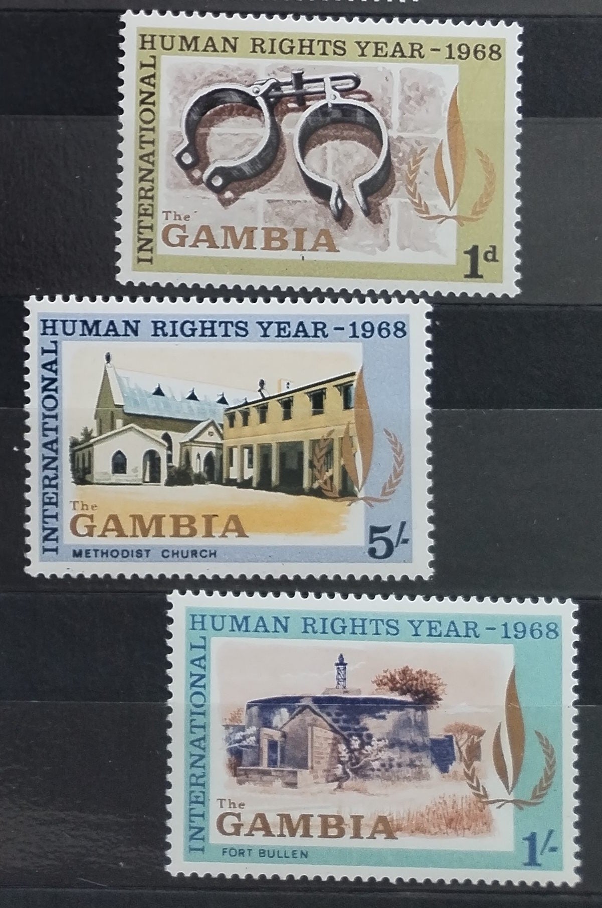Gambie 1968 Lidská práva  a otroctví