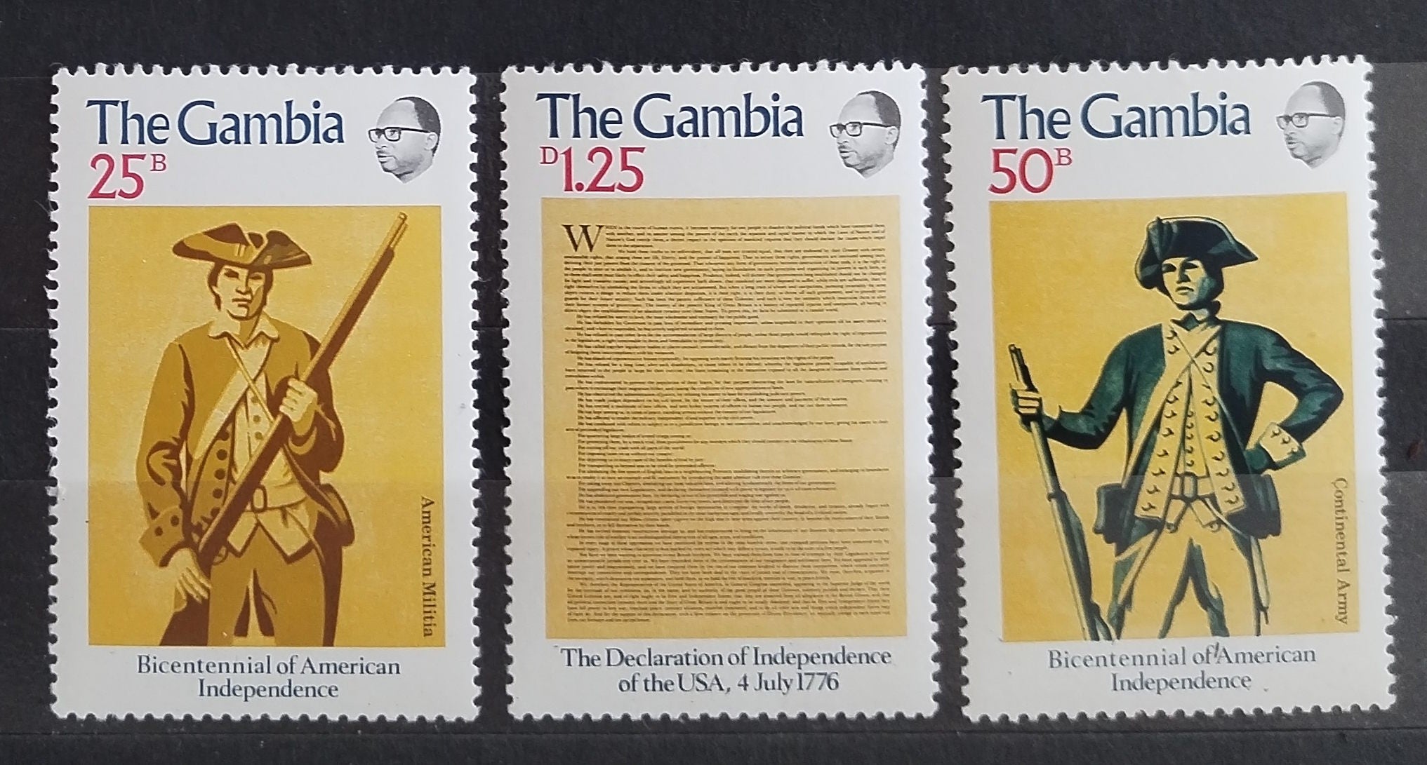 Gambie 1976 Výročí USA, Historie