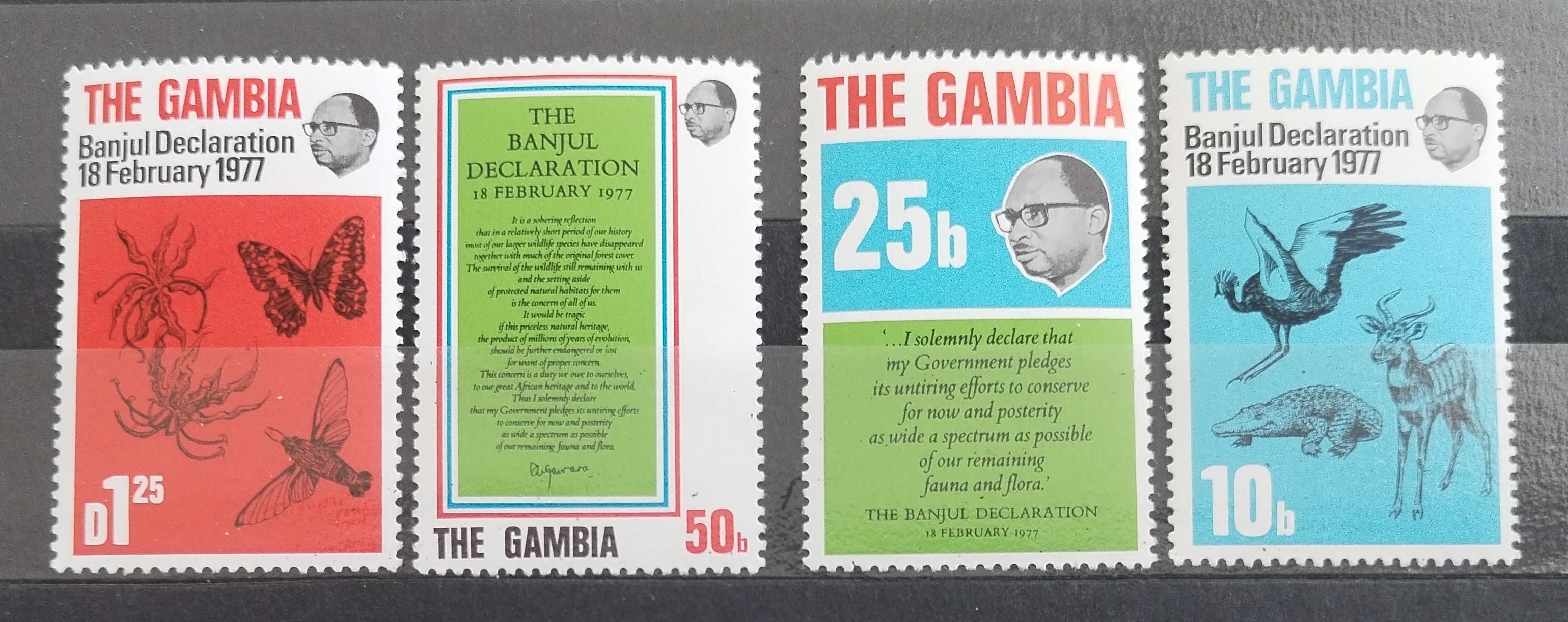 Gambie 1977 Banjulská deklarace, Fauna a flora