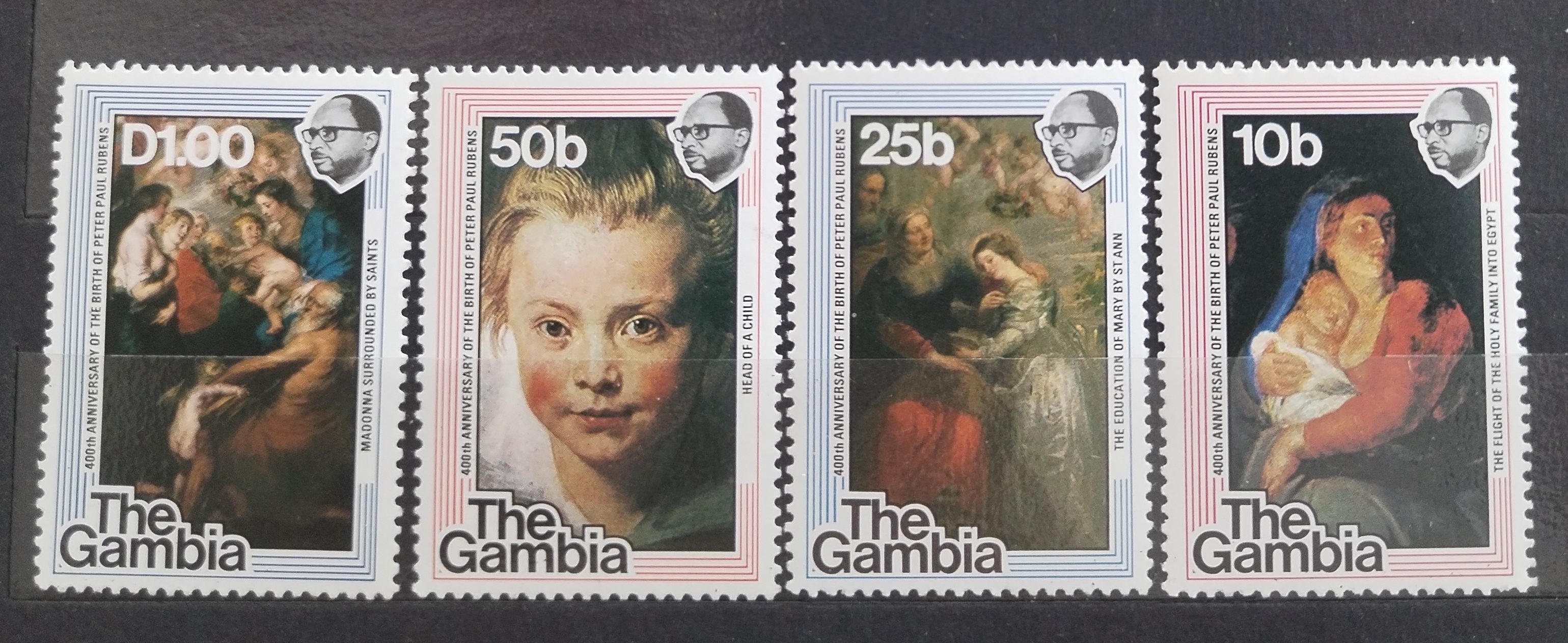 Gambie 1977 Rubens a jeho umění