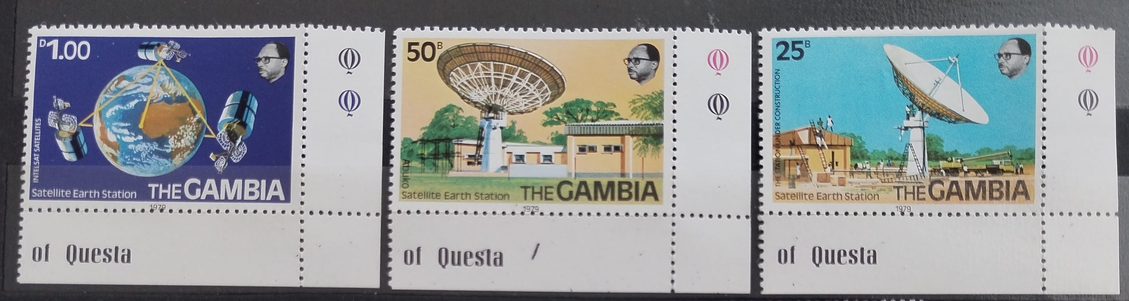 Gambie 1979 Satelitní průzkum vesmíru
