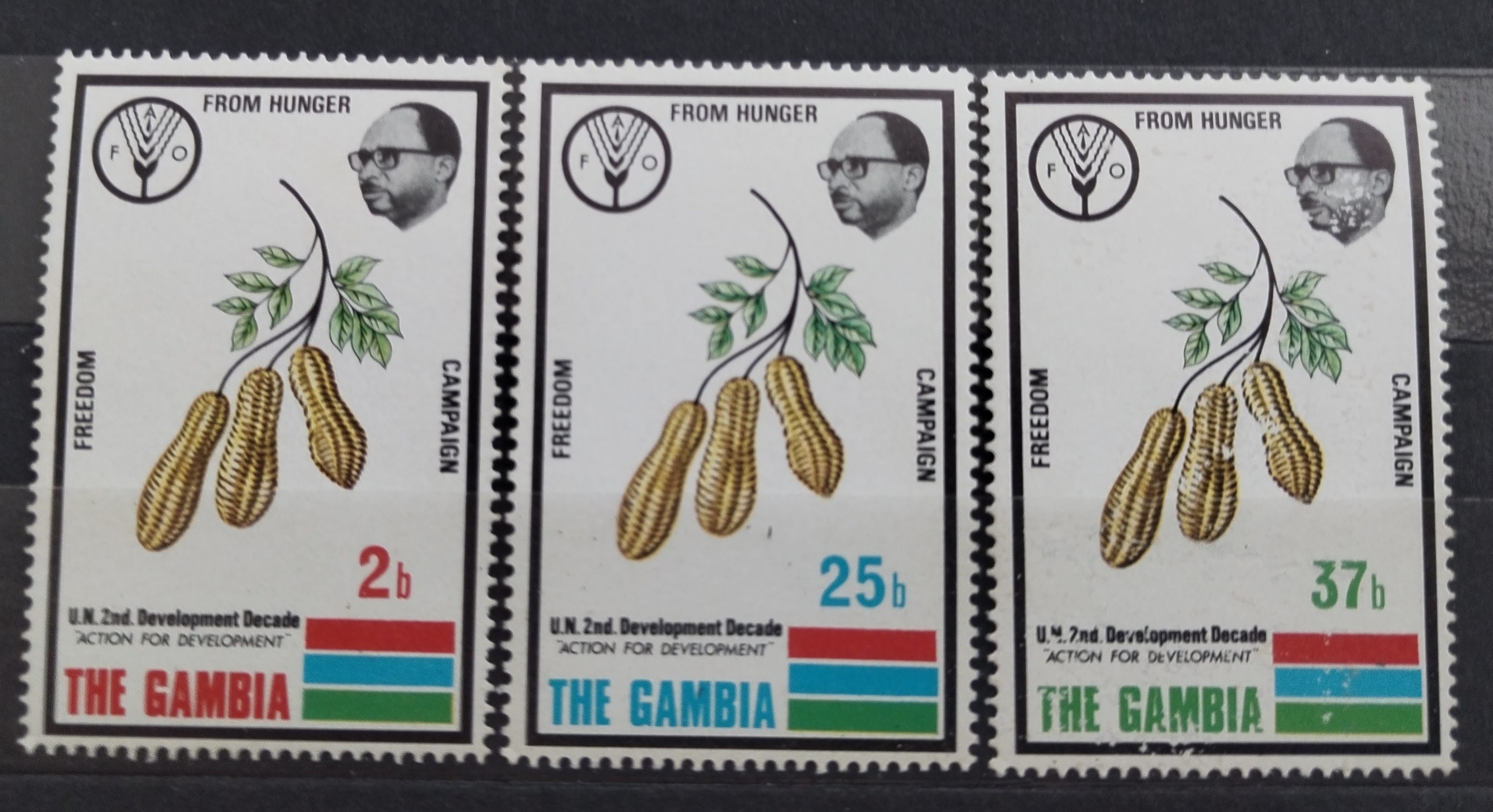 Gambie 1973 Boj proti hladu, Flora a plodiny