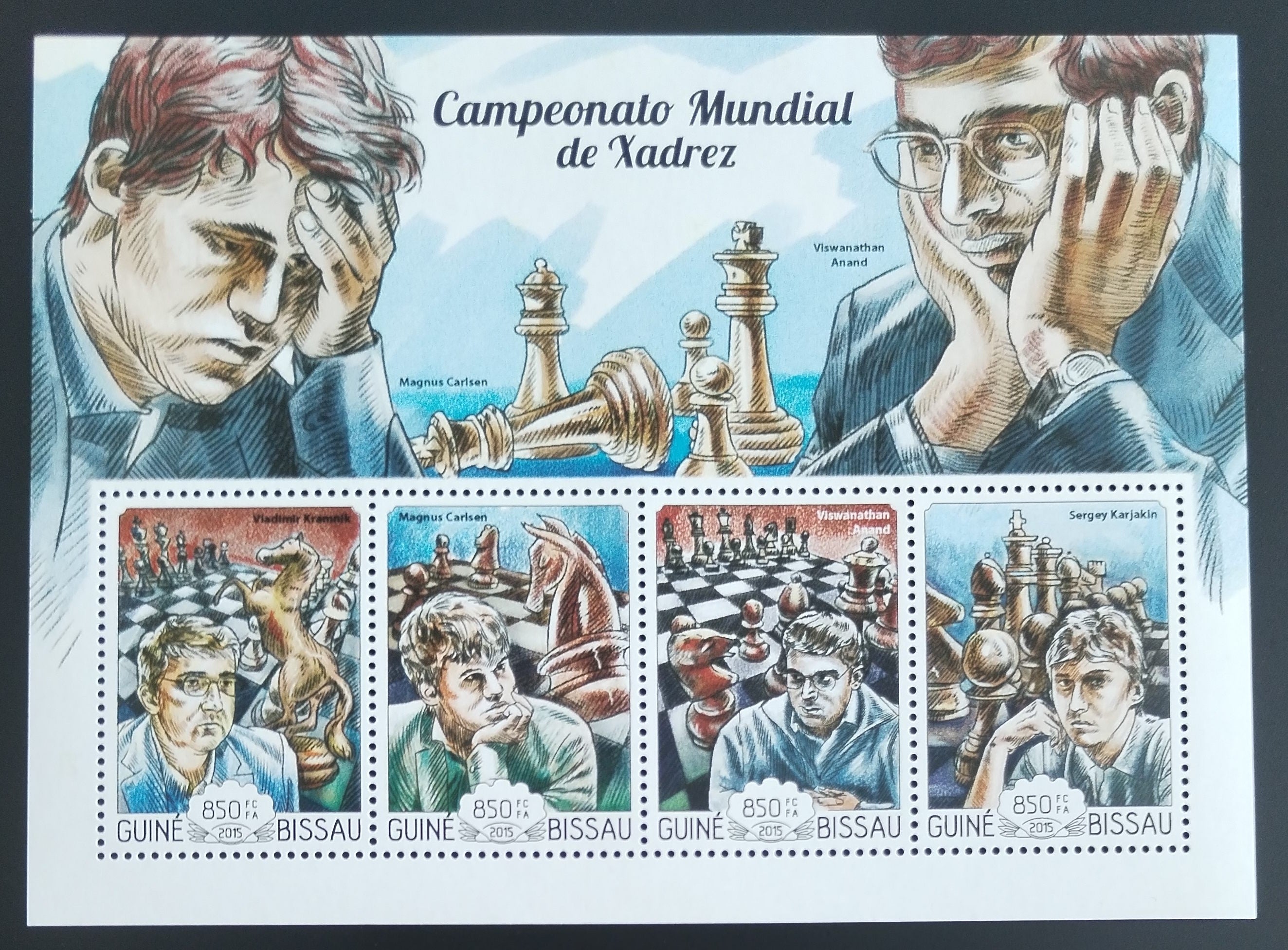 Guinea Bissau 2015 Šampionát, Šachy
