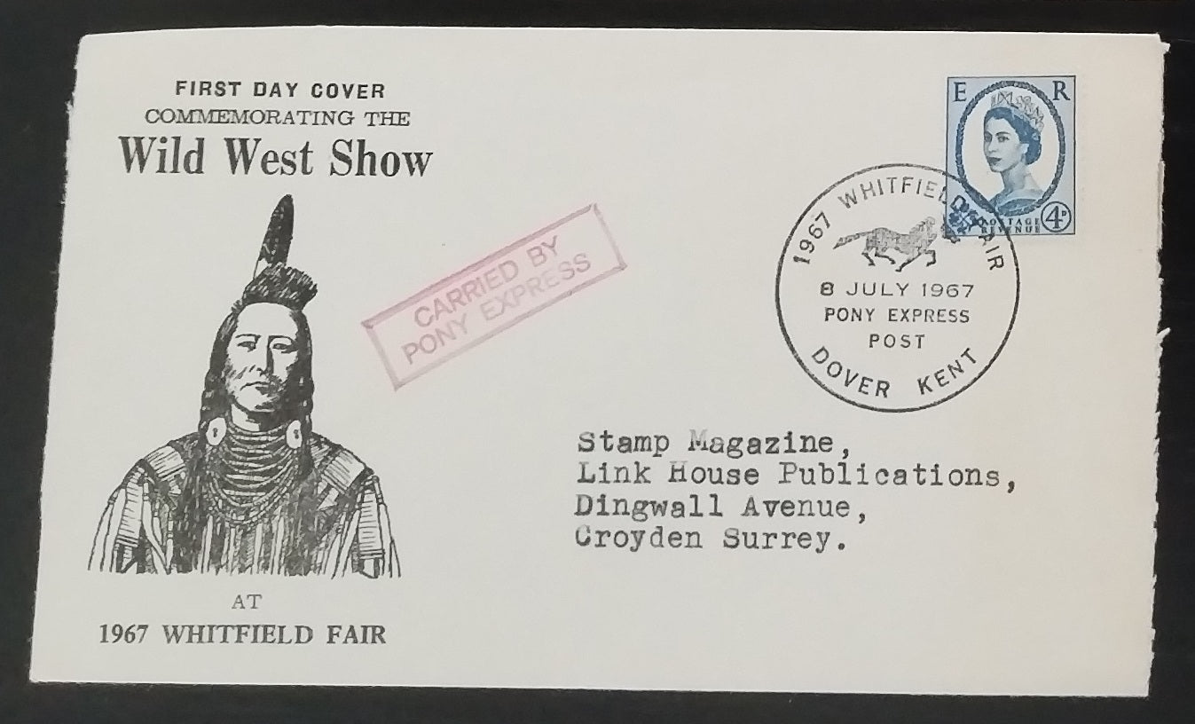 Velká Británie 1967 Wild West Show Pony Express