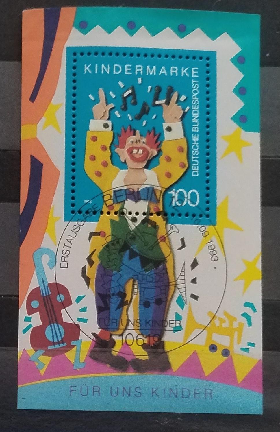 Německo 1993 Cirkusy a klauni