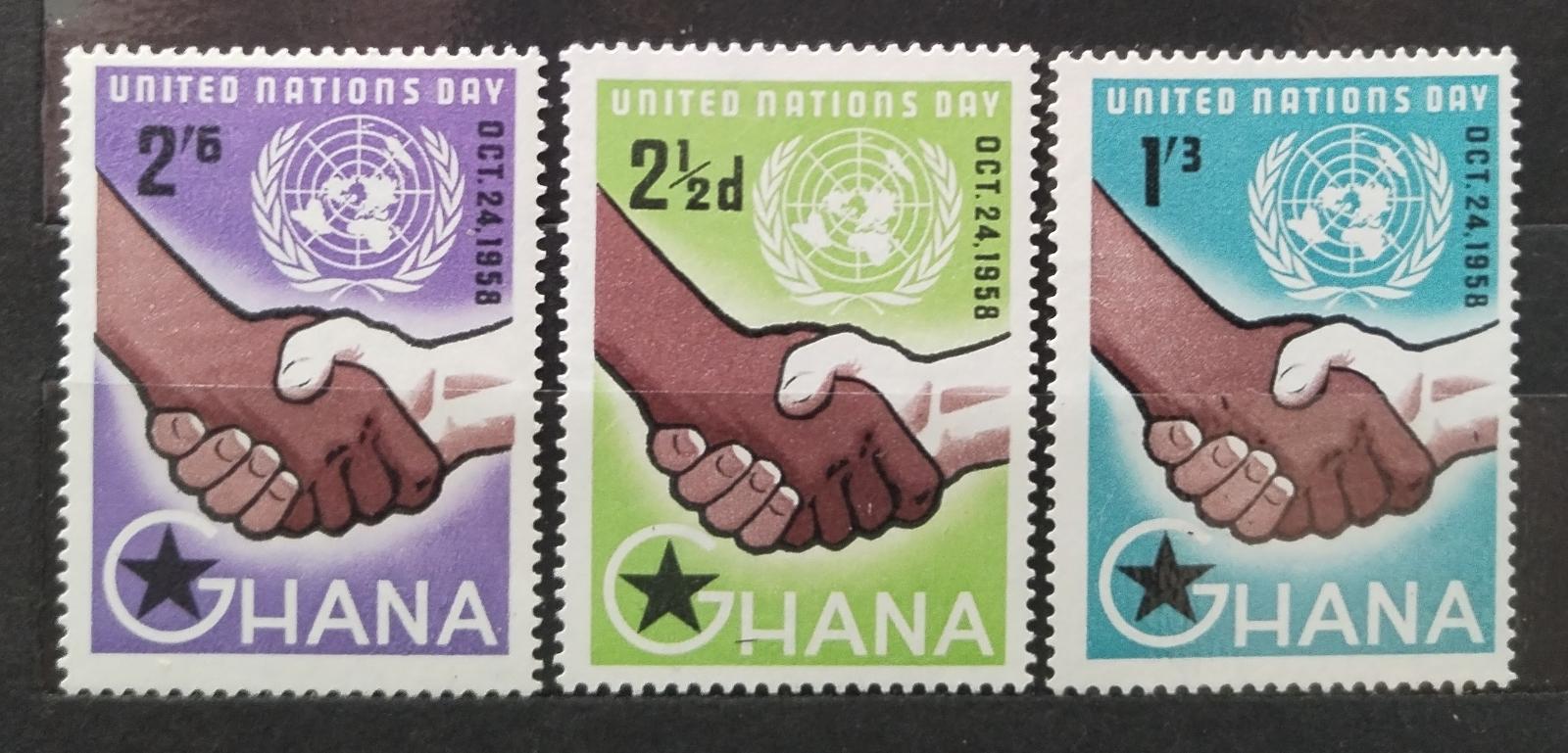 Ghana 1958 Den OSN, Spojené národy a organizace