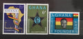 Ghana 1960 Otcové zakladatelé, Osobnosti země a mapy