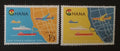 Ghana 1962 2,6€ komplet AIR MAIL - otevření přístavu Tema, lodě