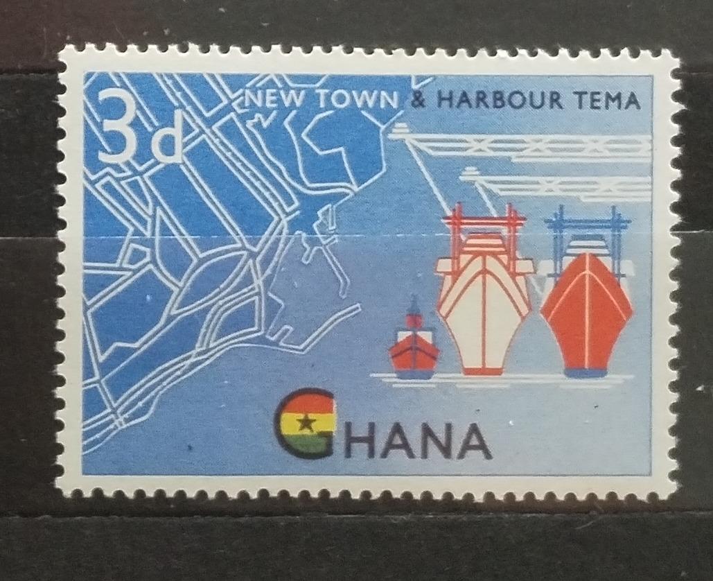 Ghana 1962 Otevření přístavu Tema, Lodě