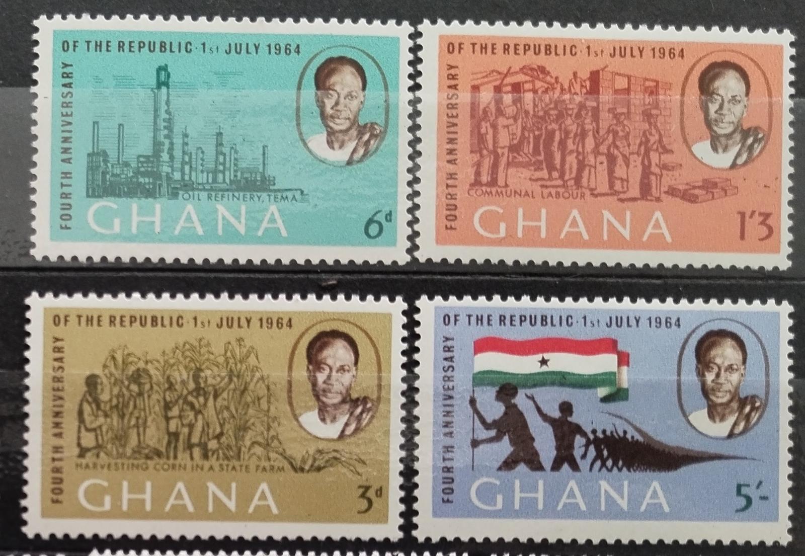 Ghana 1964 Výročí republiky