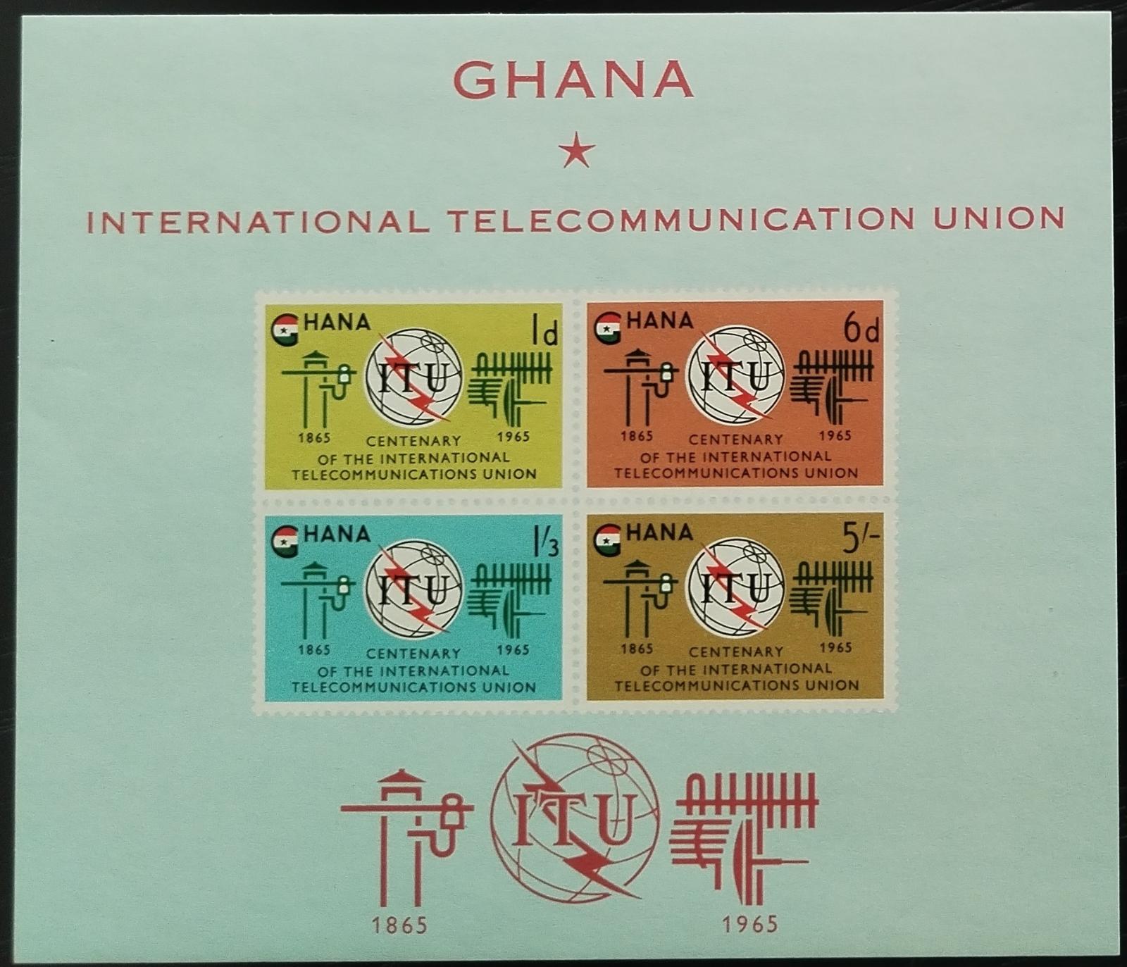 Ghana 1965 Století ITU, Telekomunikace