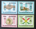 Ghana 1973 10 let africké organizace pro solidaritu, mapy