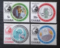 Ghana 1973 8€ 50 let INTERPOLu, bezpečnostní složky