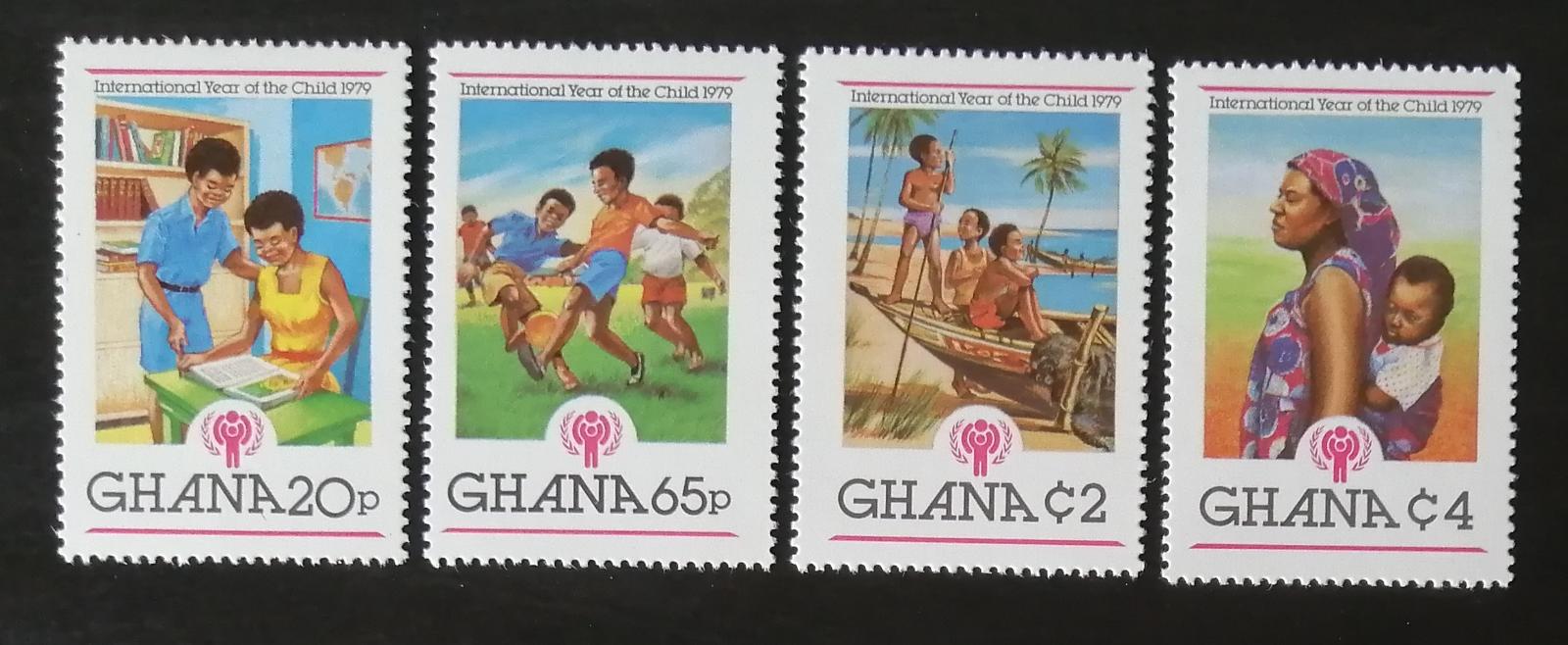 Ghana 1980 4,6€ Mezinárodní rok dětí