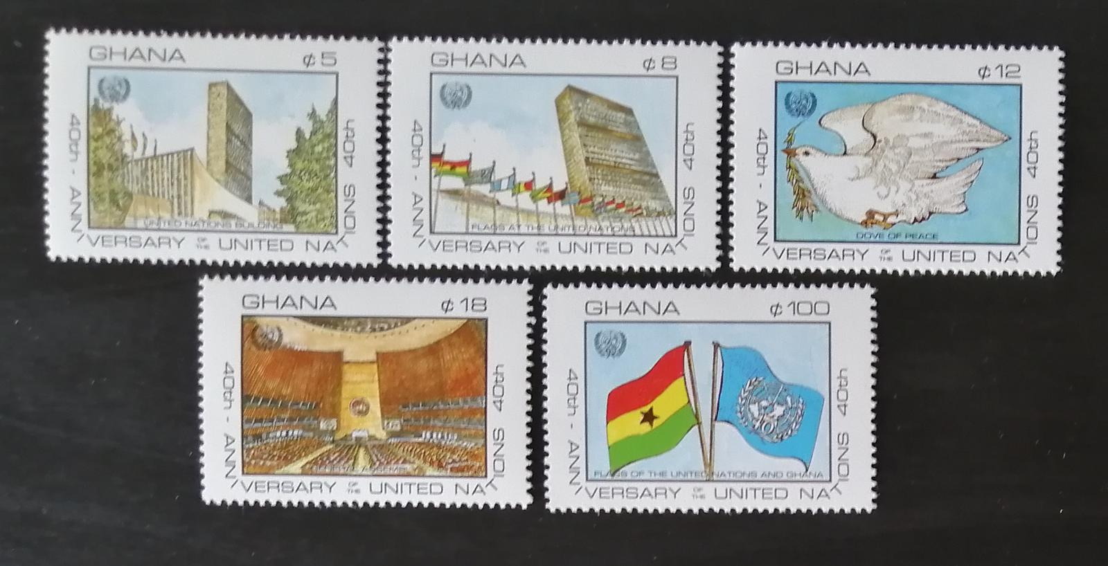 Ghana 1985 40 let OSN, organizace