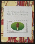 Ghana 2015 Bl.571 7€ Jedlé houby světa, Morchella esculenta