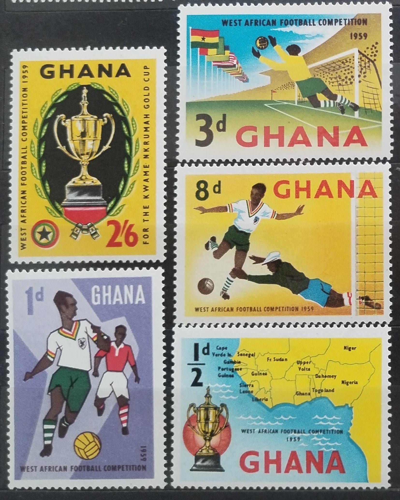 Ghana 1959 Fotbal a sport