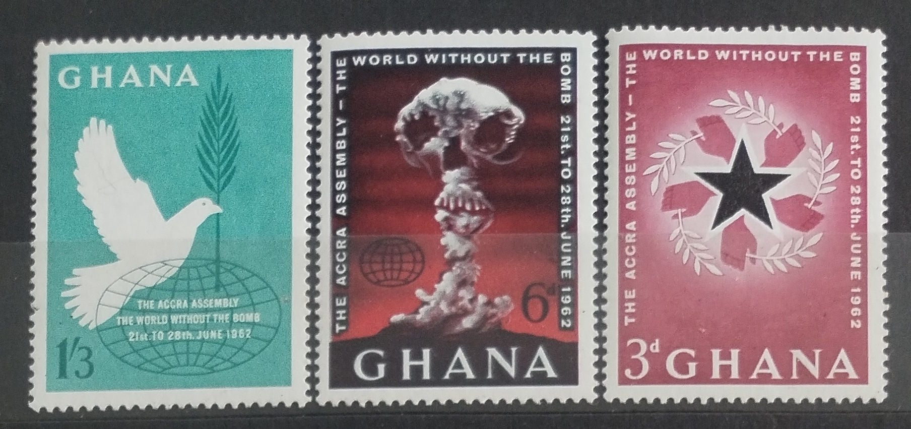 Ghana 1962 Kongres proti jaderným zbraním