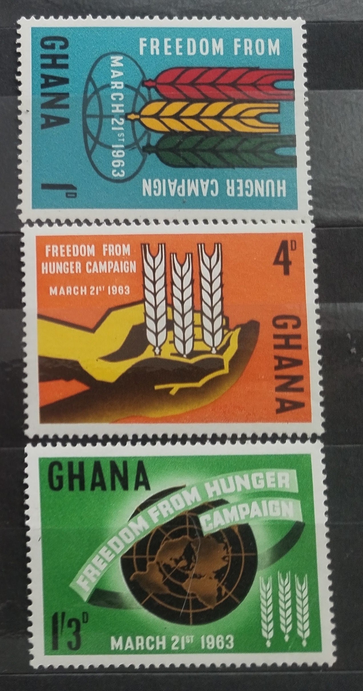 Ghana 1963 Boj proti hladu