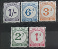 Ghana 1958 Doplatní známky I.
