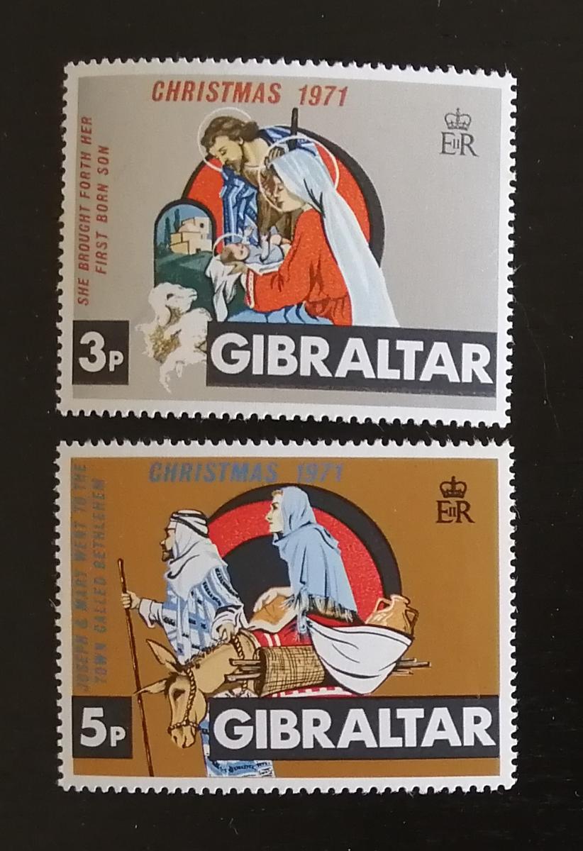 Gibraltar 1971 - komplet, Vánoce a náboženství
