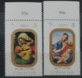 Gibraltar 1974 Vánoce a Marie s Ježíškem