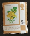 Gibraltar 1978 Mi.356II sólo dotisk definitivy, flora a květiny