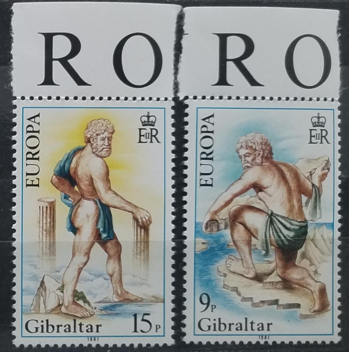 Gibraltar 1981 EUROPA - Mýty a legendy