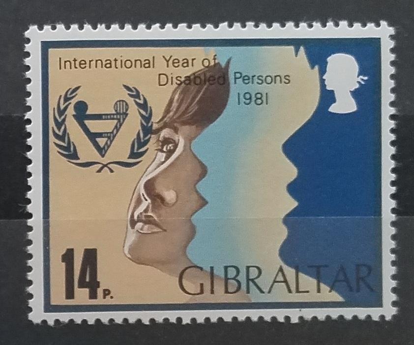 Gibraltar 1981 Mezinárodní rok postižených