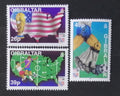 Gibraltar 1994 Mi.687-9 4,5€ Mistrovství ve fotbale USA, Sport