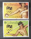 Gibraltar 1994 Mi.700-1 4€ Století Mezinárodní olympijské komise Sport