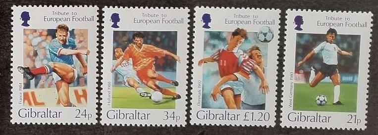 Gibraltar 1996 7€ Fotbalové mistrovství Anglie, Sport a hry