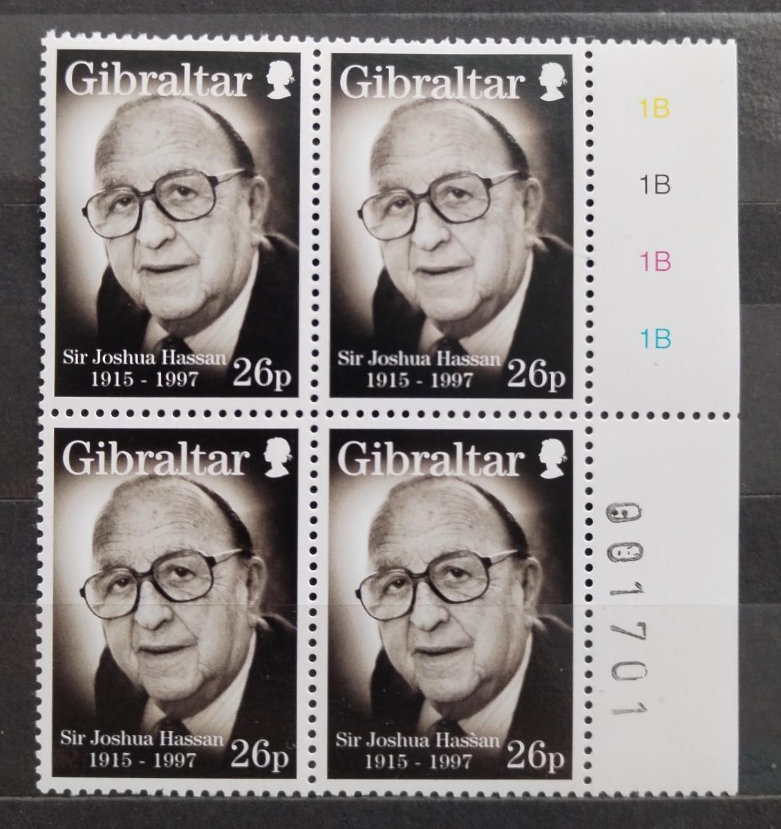 Gibraltar 1997 Sir Joshua Hassan, Politik země ČTVEŘICE