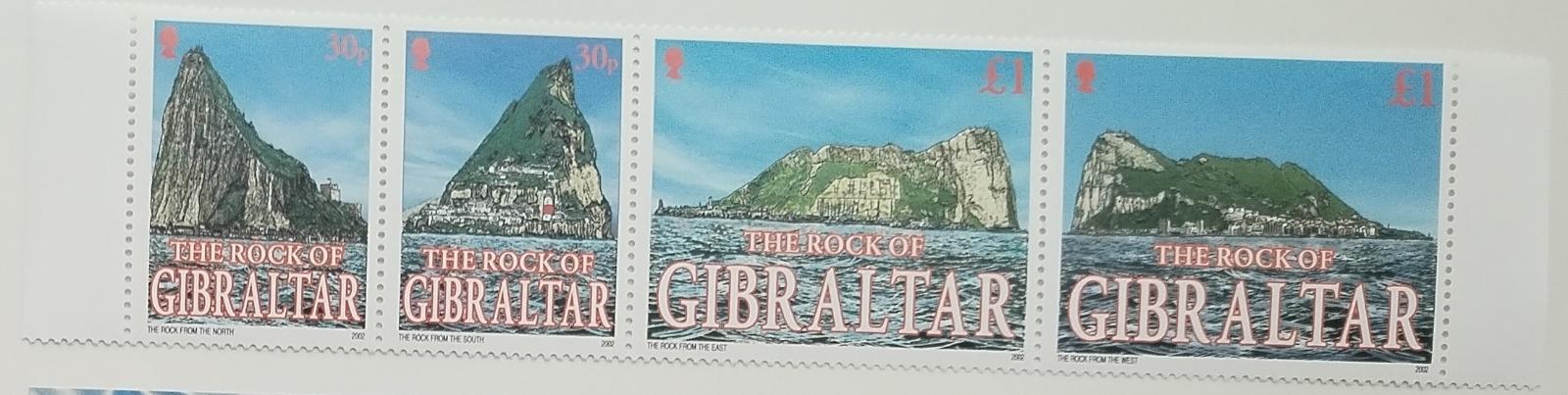 Gibraltar 2002 Rock of Gibraltar, Skály a panoramata