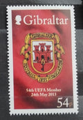 Gibraltar 2013 Země členem UEFA, Fotbal a erby